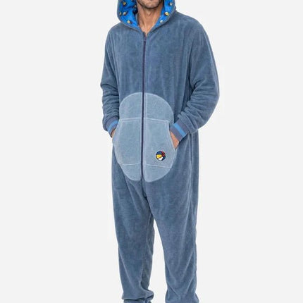 Olifant Onesie Unisex Blauwgrijs van OppoSuits koop je bij Partywinkel