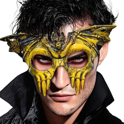 OOGMASKER SCHEDEL VLEERMUIS - HARD PLASTIC van Widmann koop je bij Partywinkel