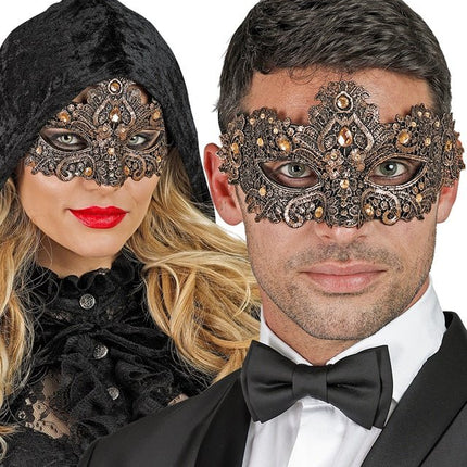 Oogmasker Theater Brons van Widmann koop je bij Partywinkel