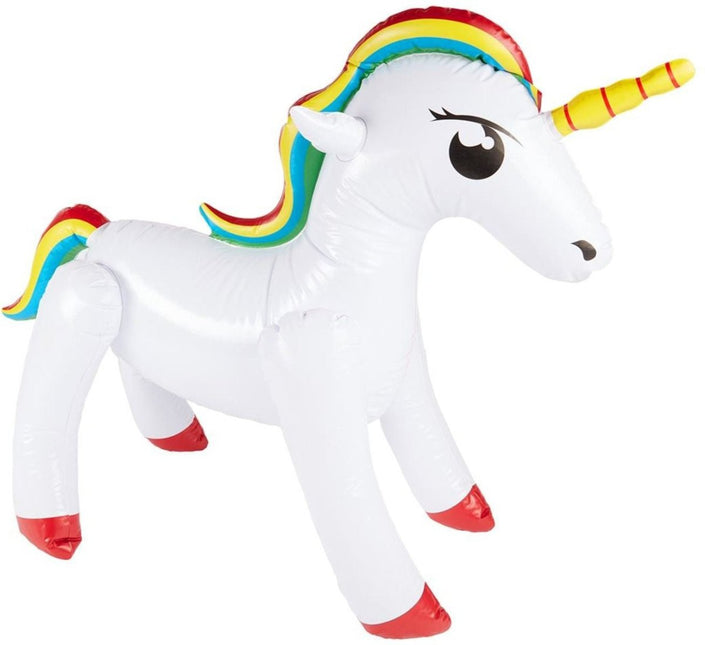 Opblaas Unicorn 90cm van Smiffys koop je bij Partywinkel