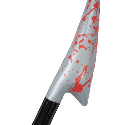 Opblaasbaar Bloedig Mes, 40 cm van Smiffys koop je bij Partywinkel
