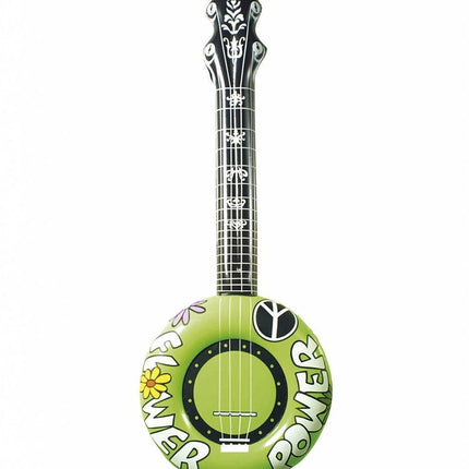 Opblaasbare Banjo Groen 83cm - Partywinkel - 8434077180723