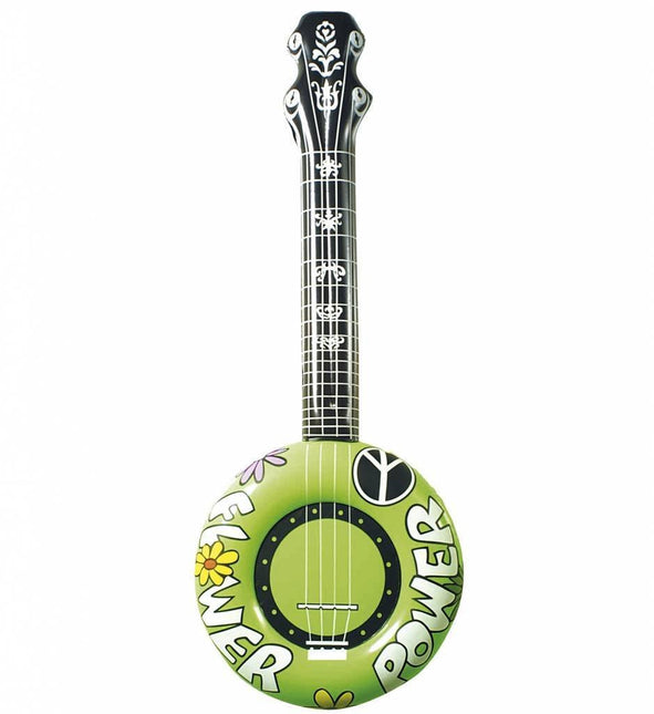 Opblaasbare Banjo Groen 83cm - Partywinkel - 8434077180723