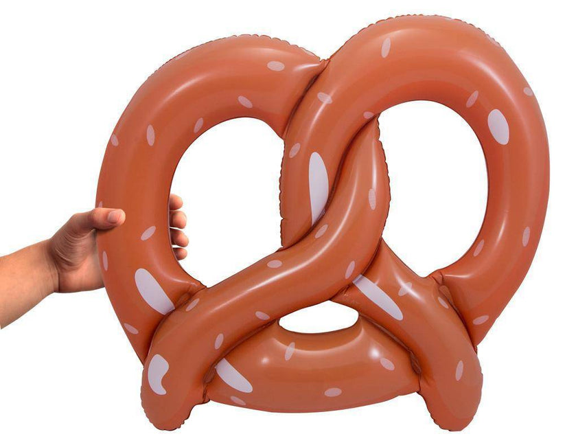 Opblaasbare Pretzel Oktoberfest 45cm - Partywinkel - 8714572614528