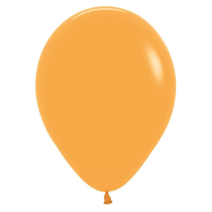 Oranje Ballonnen Mustard 23cm 100st van Sempertex koop je bij Partywinkel