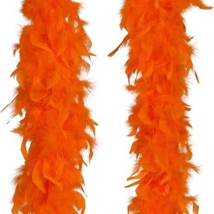 Oranje Boa Veren 80gr van Fiestas Guirca koop je bij Partywinkel