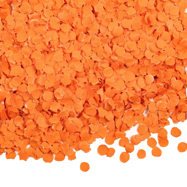 Oranje Confetti 100gr - Partywinkel - 5712735009733