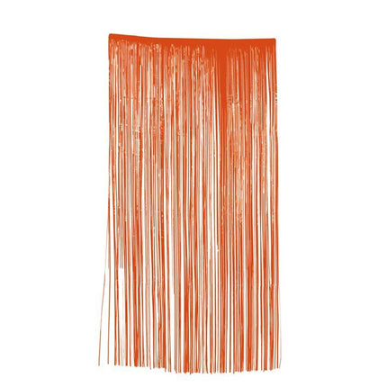 Oranje Deurgordijn Folie 2m - Partywinkel - 8434077199633
