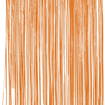 Oranje Deurgordijn Folie 2m - Partywinkel - 8434077199633