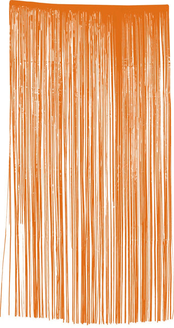 Oranje Deurgordijn Folie 2m - Partywinkel - 8434077199633