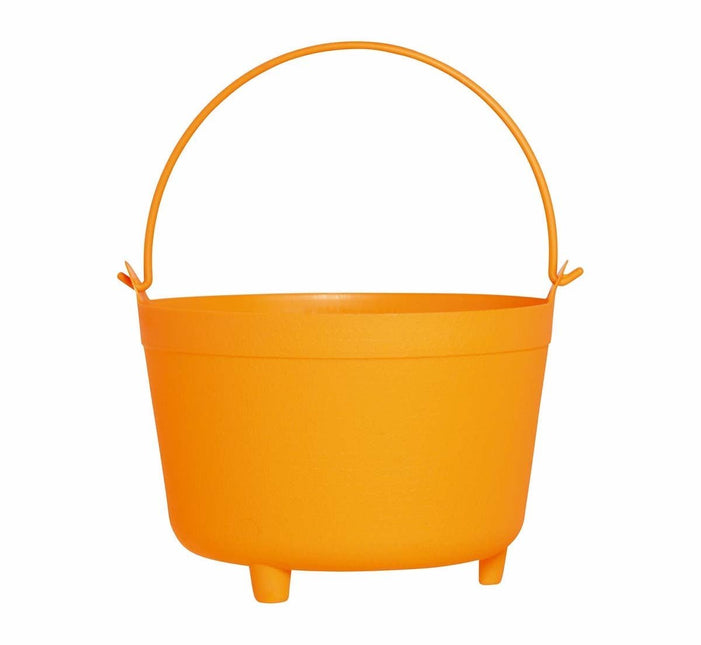 Oranje Halloween Snoep Emmer Happy Halloween 30cm van Fiestas Guirca koop je bij Partywinkel