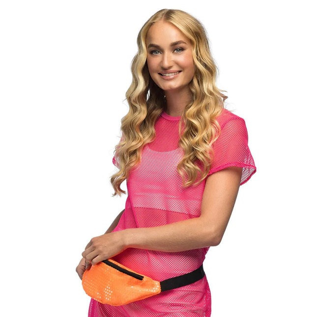 Oranje Heuptasje Pailletten - Partywinkel - 8712026360236