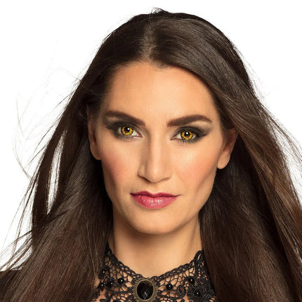 Oranje Kleurlenzen 3Mnd van Boland koop je bij Partywinkel