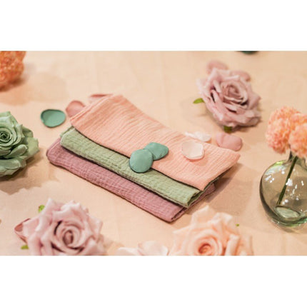 Oranje Servetten Katoen 40cm 4st van CHAKS koop je bij Partywinkel