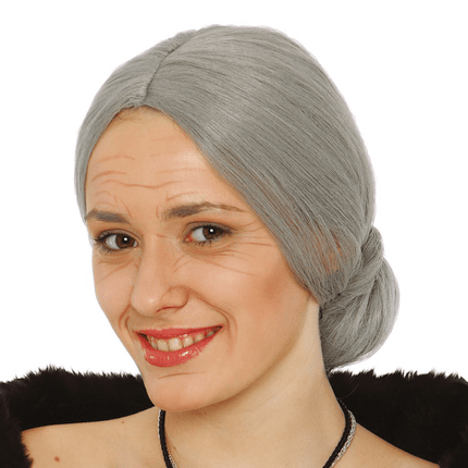 Oude Vrouwen Pruik van Fiestas Guirca koop je bij Partywinkel