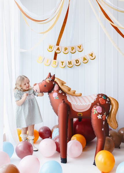 Paard Airwalker Leeg 1,10m van Partydeco koop je bij Partywinkel