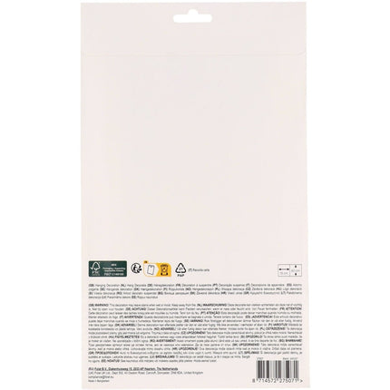 Paard Hangdecoratie 6st van Folat koop je bij Partywinkel