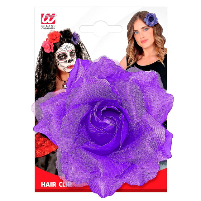 Paars Haarbloem van Widmann koop je bij Partywinkel