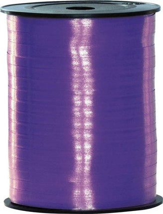 Paars Lint 10Mm Metallic 250m van Haza Witbaard koop je bij Partywinkel