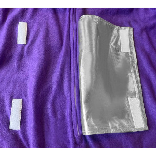 Zabawny fioletowy kostium