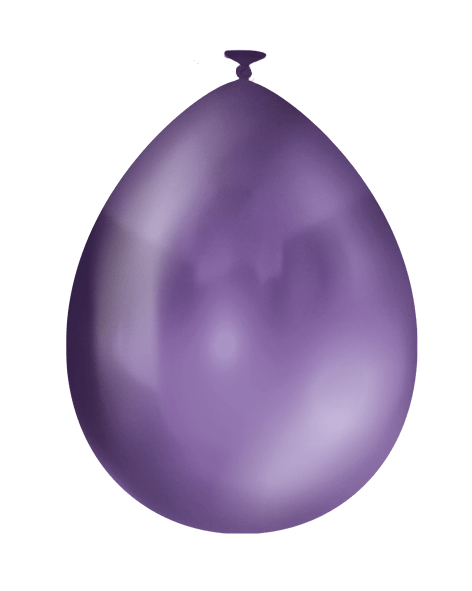 Paarse Ballonnen Metallic 30cm 25st van Paper Dreams koop je bij Partywinkel