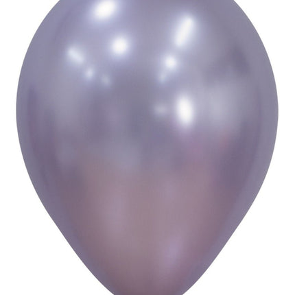 Paarse Ballonnen Metallic Latex 30cm 50st van Sempertex koop je bij Partywinkel