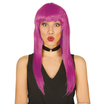 Paarse Pruik Pony van Fiestas Guirca koop je bij Partywinkel