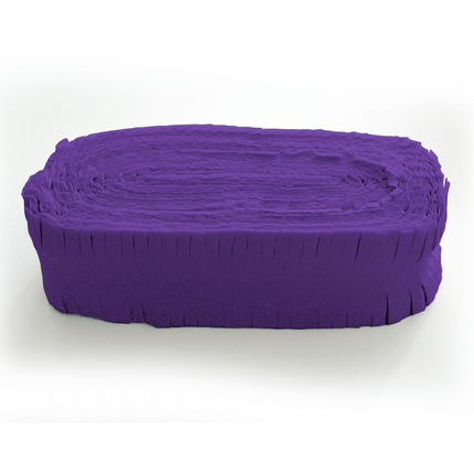 Paarse Slingers Crepe 24m - Partywinkel - 5712735011682