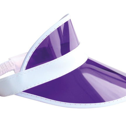 Paarse Zonneklep van Wilbers & Wilbers koop je bij Partywinkel