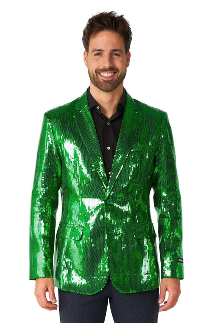 Paillet Green Blazer Heren Suitmeister van Suitmeister koop je bij Partywinkel