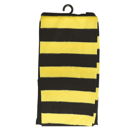 Panty Zwart Geel Gestreept van Fiestas Guirca koop je bij Partywinkel
