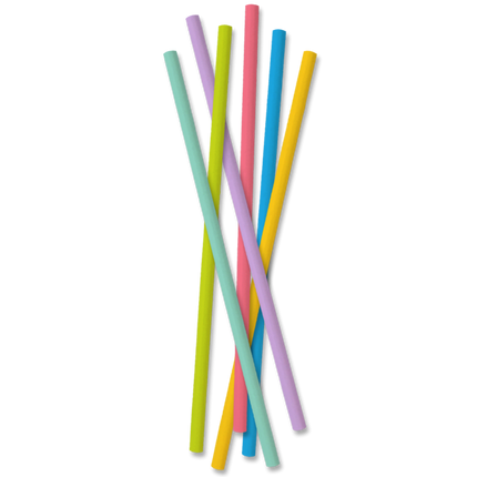 Słomki papierowe - Party Dots