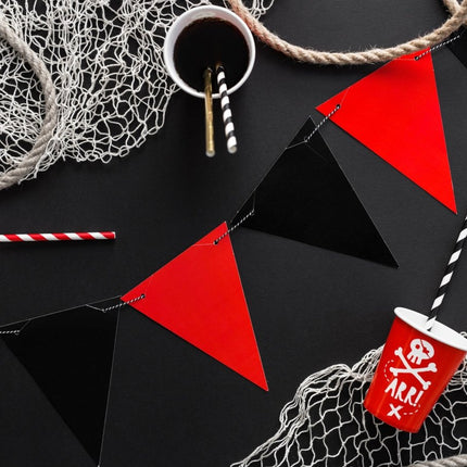 Papieren Rietjes Zwart 19,5cm 10st van Partydeco koop je bij Partywinkel