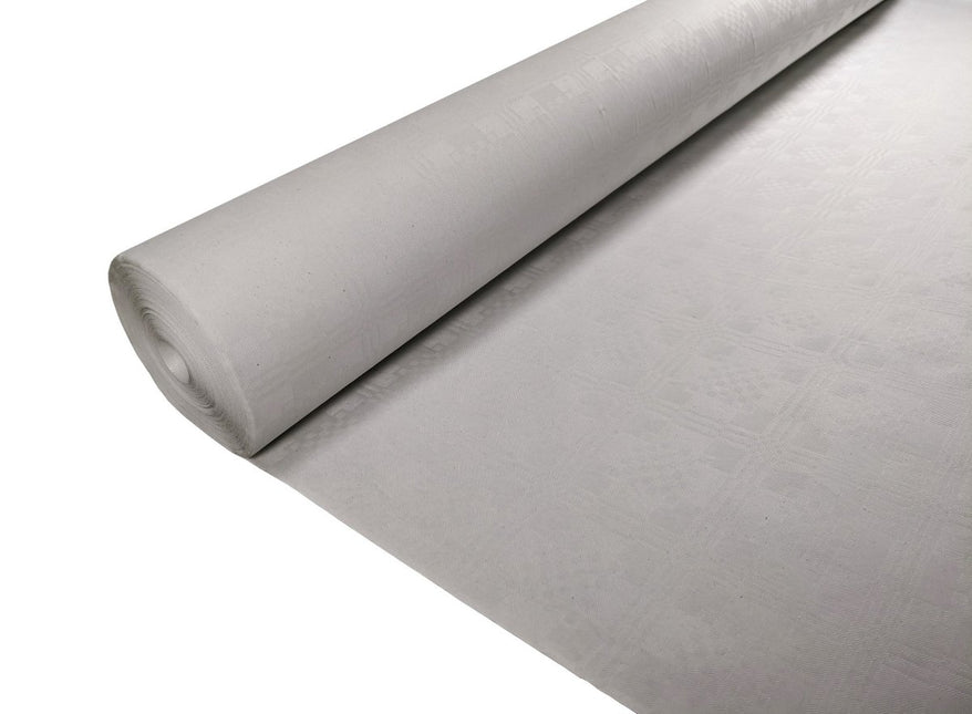 Papieren Tafelkleed Wit 50m van WeFiesta koop je bij Partywinkel