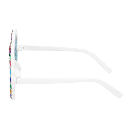 Party Bril Regenboog Glitters Rond van Boland koop je bij Partywinkel