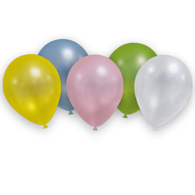 Party Essentials Fsc "Metallic" Balloons 8St van Procos koop je bij Partywinkel