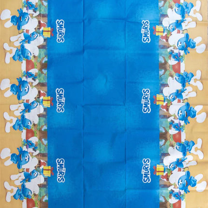 Obrus ze Smerfami, 1,8 m