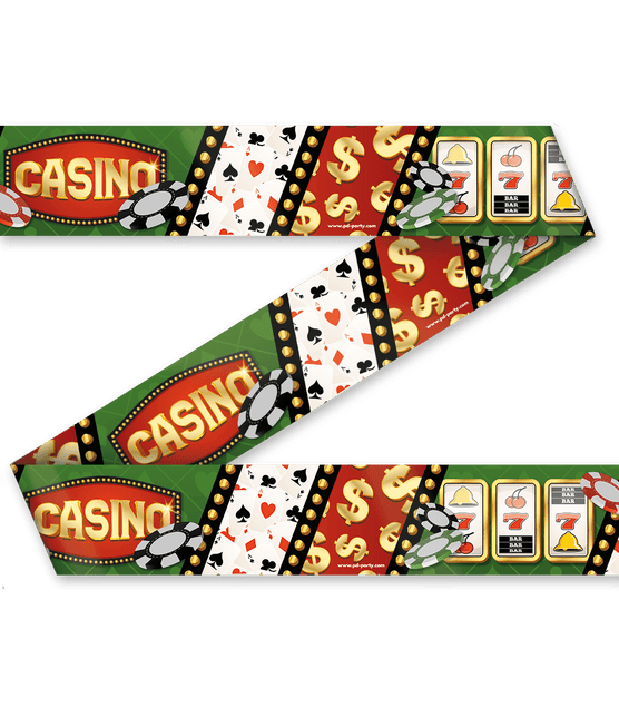 Party Tape Casino 1,2m van Paper Dreams koop je bij Partywinkel