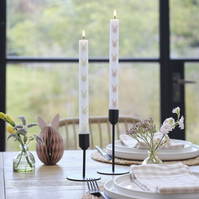 Pasen Kaarsen 24cm 2st van Ginger Ray koop je bij Partywinkel