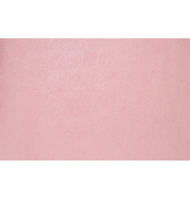 Różowy obrus pastelowy błyszczący 3m