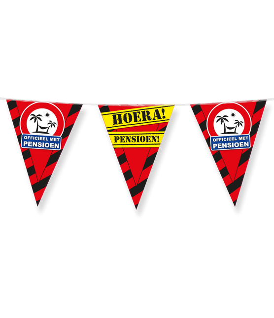 Pensioen Slinger Verkeersbord 10m van Paper Dreams koop je bij Partywinkel