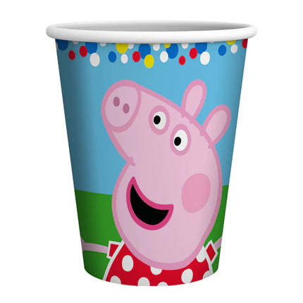 Kubki z Peppą Pig 250 ml, 8 sztuk