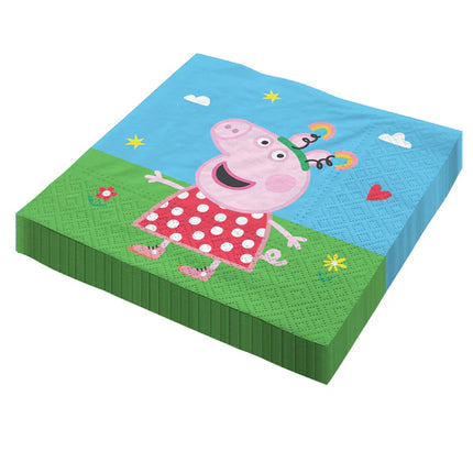 Serwetki z Peppą Pig, 33 cm, 20 szt.