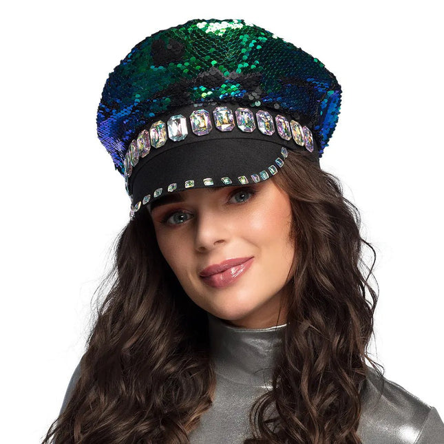 Pet Gekleurd Pailletten Omkeerbaar van Boland koop je bij Partywinkel