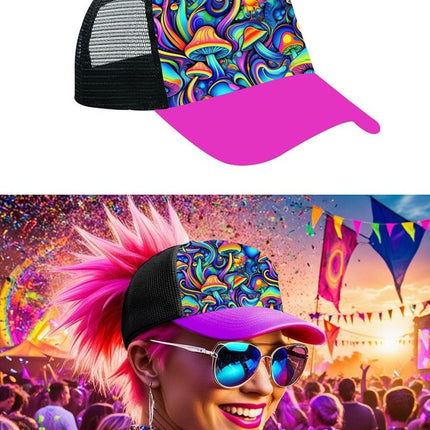 Pet Paddestoelen Festival van Fiestas Guirca koop je bij Partywinkel