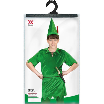Peter Pan Kostuum Groen Jongen - Partywinkel - 8003558764907