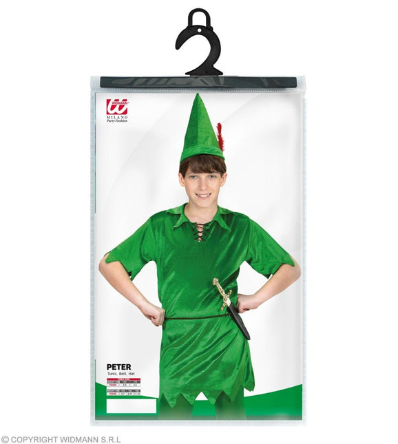 Peter Pan Kostuum Groen Jongen - Partywinkel - 8003558764907