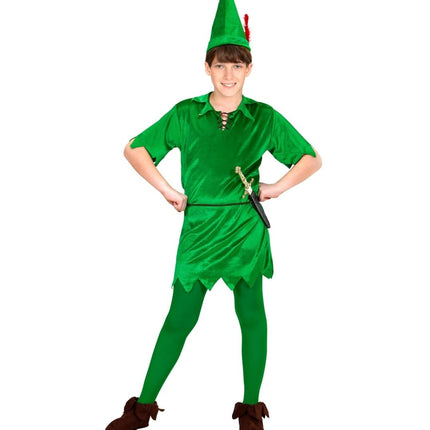 Peter Pan Kostuum Groen Jongen - Partywinkel - 8003558764907
