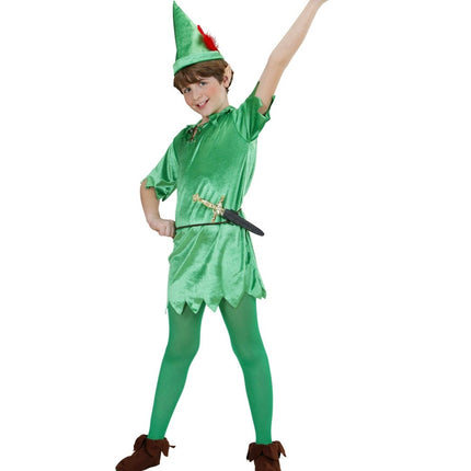 Peter Pan Kostuum Groen Jongen - Partywinkel - 8003558764907