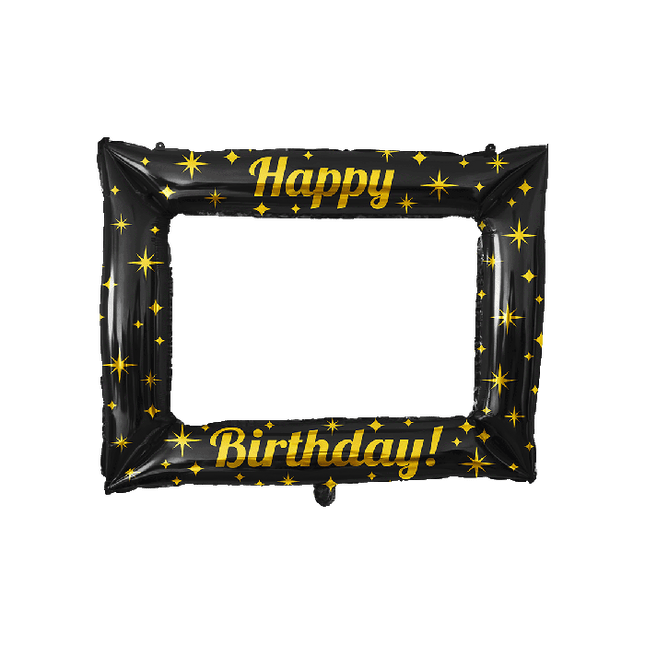 Ramka na balon Happy Birthday 85 cm